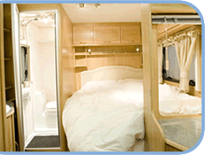 solaris bedroom and kitchen area