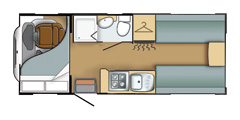 Goldstar 620 floorplan