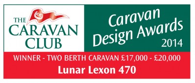The Caravan Club Caravan Design Awards 2014 - Winner - Lexon 470 - 2 Berth £17,000 to £20,000