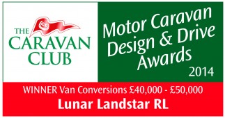 The Caravan Club Motor Caravan Design & Drive Awards - Winner - Landstar RL - Van Conversions £40-50K