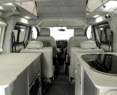 Camper Car model interior