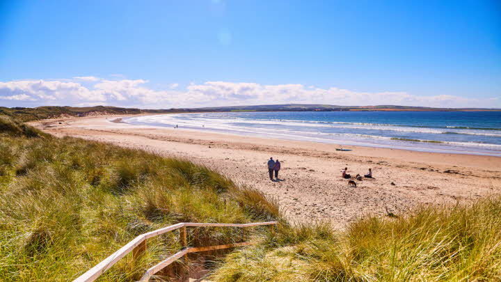 Dunnet Bay Caravan Club Site001